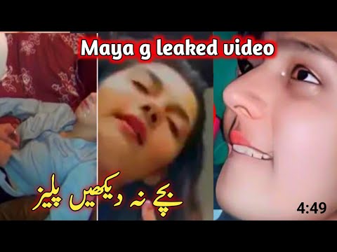 Today New! maya g viral video 4 36 link, maya g viral video original Telegram link,