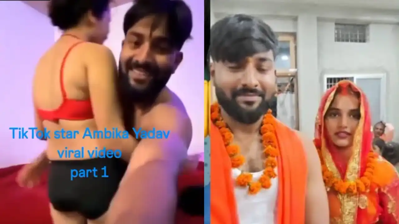 tiktok ambika yadav sohag rat video, ambika yadav viral  3 50 original video